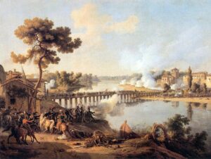 Napoleon giving orders at the Battle of Lodi, by Louis-François Lejeune